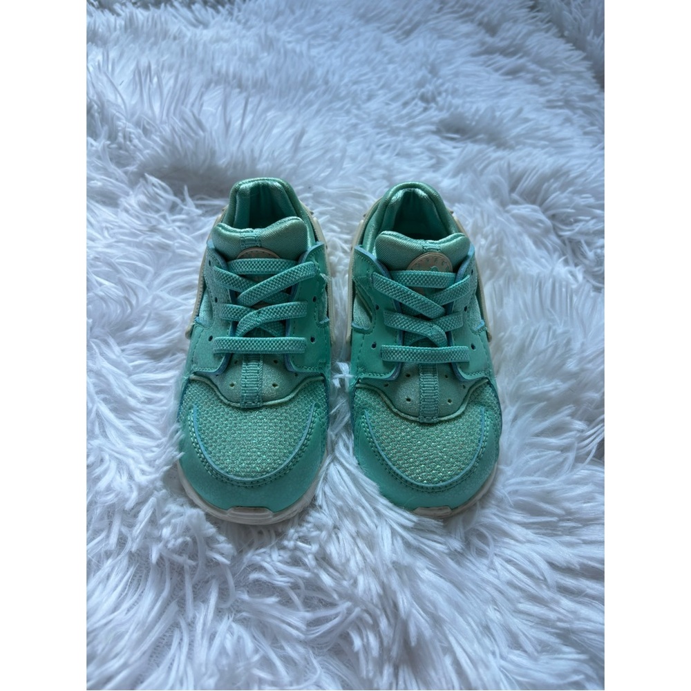 Nike Huarache Teal Blue/White Toddler Sneakers